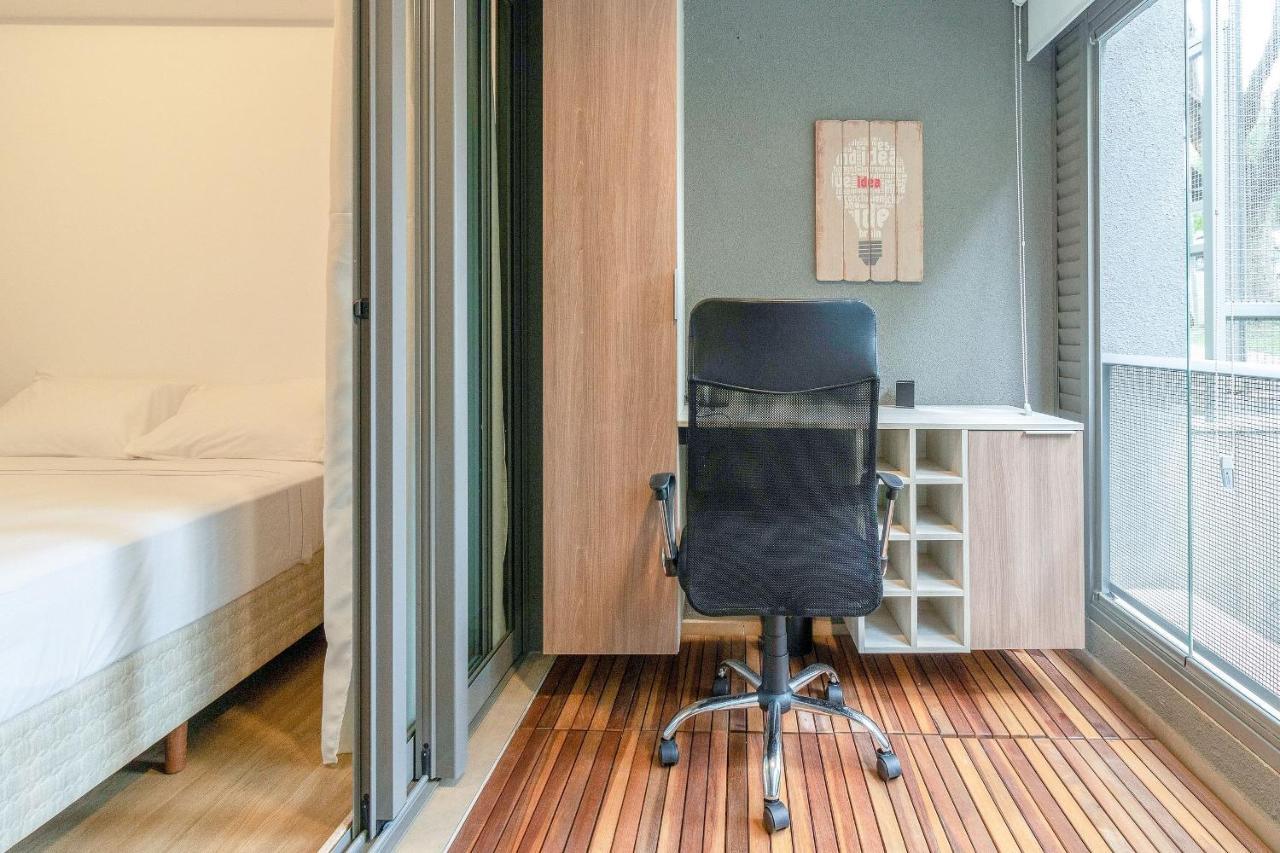 Hub Vila Madalena - Studios Por Temporada 상파울루 외부 사진