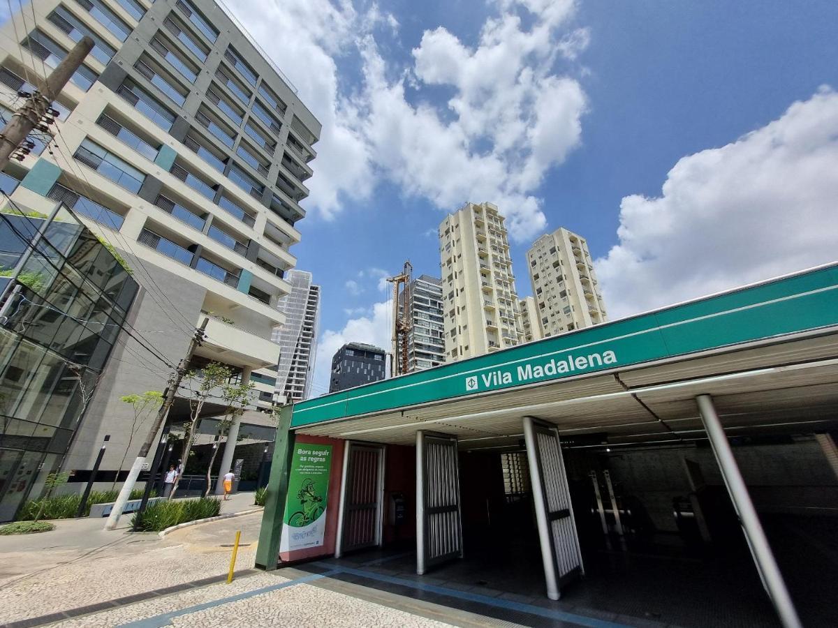 Hub Vila Madalena - Studios Por Temporada 상파울루 외부 사진