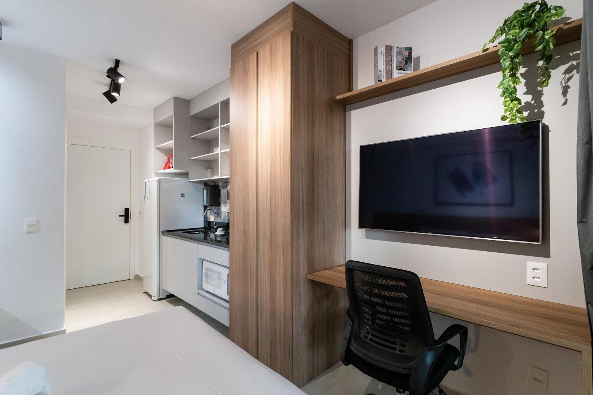 Hub Vila Madalena - Studios Por Temporada 상파울루 외부 사진